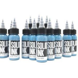 Solid Ink Pastel Blue