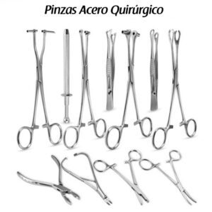 Pinzas Acero Quirúrgico