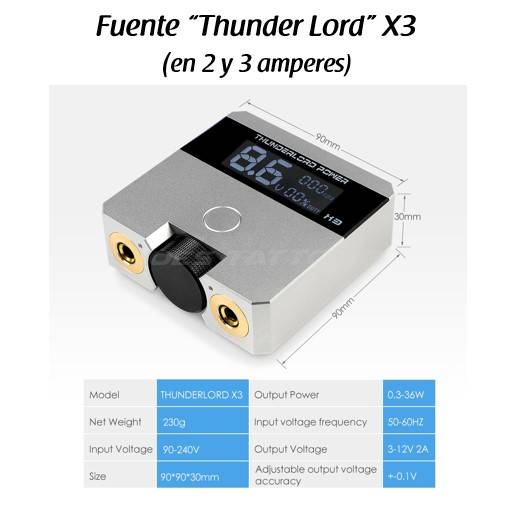 Fuente Thunder Lord X3