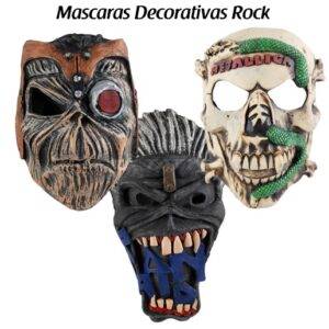 Máscaras Decorativas Rock