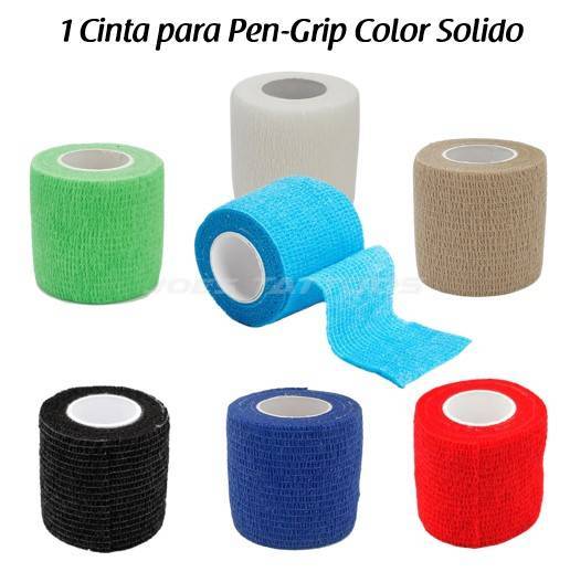 Cintas para Pen-Grip Colores Sólidos